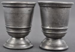 WWII SECOND WORLD WAR THIRD REICH HITLER YOUTH SCHNAPPS CUPS