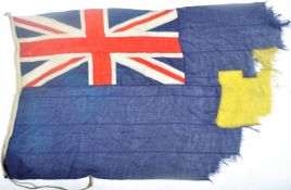 WWII INTEREST - ORIGINAL VINTAGE CONWAY CLUB ENSIGN (HMS CONWAY)