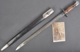 WWI FIRST WORLD WAR 1097 PATTERN BAYONET - REGIMENTAL NAMED W/PROVENANCE