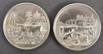 COLLECTION OF ANTIQUE MEDALLIONS - LIVERPOOL AGRICULTURAL SOCIETY