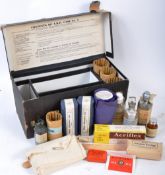 WWII SECOND WORLD WAR ORIGINAL ARP AIR RAID PRECAUTIONS FIRST AID BOX