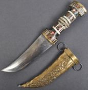 19TH CENTURY ISLAMIC / ARABIC JAMBIYA CEREMONIAL DAGGER