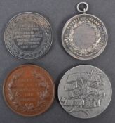 COLLECTION OF ANTIQUE MEDALLIONS - ART SOCIETY INTEREST