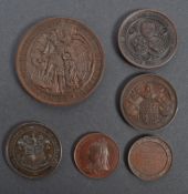 COLLECTION OF ANTIQUE MEDALLIONS - LONDON LIVERIES