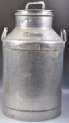 NESTLE - MID CENTURY ADVERTISING GALVANISED MILK CHURN