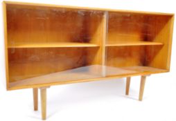 ROBIN DAY FOR HILLE FURNITURE MID CENTURY SATIN WOOD BOOKCASE