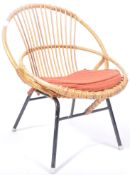 RETRO 1960'S ITALIAN FRANCO ALBINI MANNER SATELLITE CHAIR