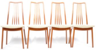 SET OF FOUR DANISH DINING CHAIRS BY AF JENSEN FOR