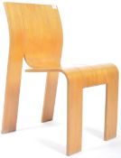 GIJS BAKKER FOR CASTELIJN RETRO BENTWOOD STRIP CHAIR