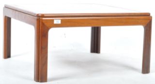 G PLAN 1970'S TEAK WOOD TILE TOP COFFEE TABLE