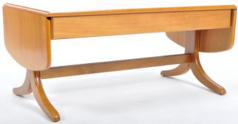 RETRO LIGHT OAK COFFEE TABLE BY NATHAN FURNITURE