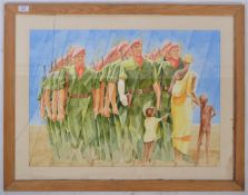 JS BEDFORD - ONWARD CHRISTIAN SOLDIERS - WATERCOLOUR PAINTING