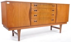 BRITISH DESIGN MID CENTURY TEAK WOOD SIDEBOARD CREDENZA