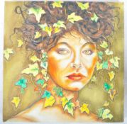 VEGAN / PAGAN JOE - BRISTOL ARTIST OIL ON CANVAS PAINTING