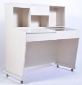 MID CENTURY OPTICIAN'S DESK COMPLETE WITH EYE TEST