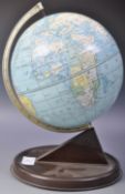CHAD VALLEY MID CENTURY TINPLATE DESKTOP GLOBE