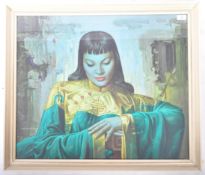 VLADIMIR TRETCHIKOFF - LADY FROM ORIENT MID CENTURY PRINT