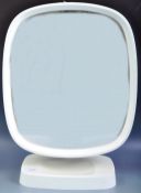 MID CENTURY DANISH CREAM MOULDED PLASTIC VANITY MI