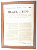 BIRMINGHAM PUBLIC LIBRARIES ADVERTISING POSTER
