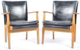 MATCHING PAIR OF PARKER KNOLL ARMCHAIRS