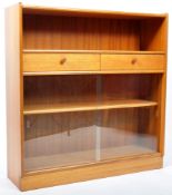 PARKER KNOLL 20TH CENTURY TEAK WOOD BOOKCASE CABIN