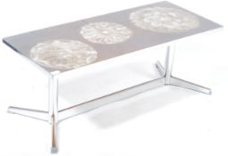 ADRI BELGIQUE - BELARTI - CHROME TILED TOP COFFEE