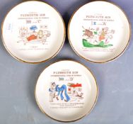 PLYMOUTH GIN INTERNATIONAL CODE OF SIGNALS ADVERTISING PLATES