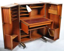 ORIGINAL NEWCRAFT TEAK WOOD HOME OFFICE COMPACTUM DESK