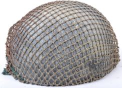 WWII SECOND WORLD WAR BRITISH AIRBORNE STEEL HELMET - COMPLETE