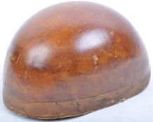 WWI FIRST WORLD WAR PERIOD DRIVING / MOTORCYCLE FIBRE HELMET