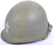 WWII SECOND WORLD WAR AMERICAN ARMY US M1 CHAPLIN'S HELMET