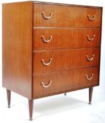 ORIGINAL 1960'S MEREDEW TOLA TEAK WOOD CHEST OF DRAWERS