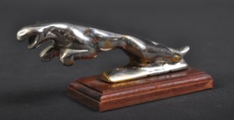 JAGUAR MASCOT - VINTAGE BRASS 20TH CENTURY LEAPER MASCOT