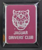 JAGUAR - ORIGINAL VINTAGE JAGUAR DRIVER'S CLUB CAR BADGE