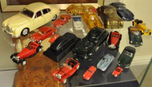 JAGUAR - COLLECTION OF DIECAST & OTHER MODELS