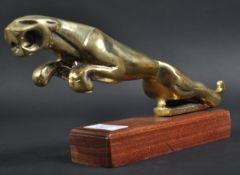 JAGUAR MASCOT - COLLINS OF LONDON BRASS LEAPER MASCOT