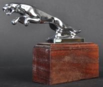 JAGUAR MASCOT - TYPE 4 SPRUNG LEAPER CHROME MASCOT