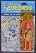 STAR WARS - VINTAGE ' DROIDS ' MOC CARDED ACTION FIGURE KEZ IBAN
