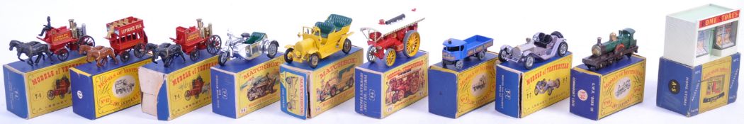 MATCHBOX MODELS OF YESTERYEAR - COLLECTION OF ASSORTED