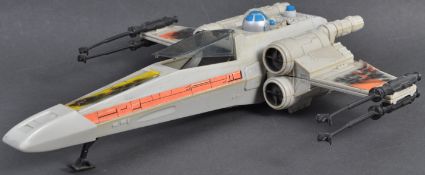 RARE VINTAGE STAR WARS X-WING GREY BATTERY OPERATED VERSION