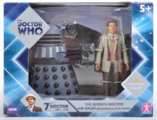 ORIGINAL BBC DOCTOR WHO AND DALEK ACTION FIGURE BOX SET