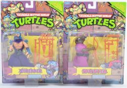 TWO ORIGINAL PLAYMATES TMNT CLASSIC COLLECTION ACTION FIGURES