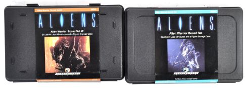 TWO LEADING EDGE GAMES ALIENS LEAD FIGURES BOX SETS