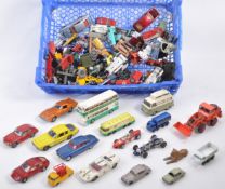 LARGE COLLECTION OF ASSORTED VINTAGE DIECAST MODEL VEHICLES