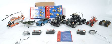 COLLECTION ASSORTED PRE BUILT MECCANO VEHICLES