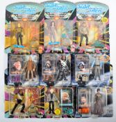 COLLECTION OF VINTAGE PLAYMATES STAR TREK CARDED ACTION FIGURES