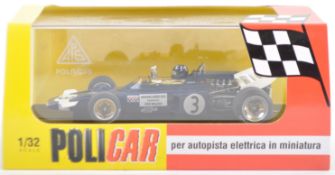 ORIGINAL GERMAN ' POLICAR ' SCALEXTRIC TYPE SLOT RACING CAR