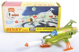 ORIGINAL VINTAGE DINKY TOYS 351 UFO INTERCEPTOR