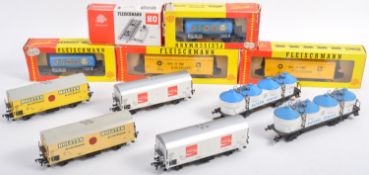 COLLECTION OF ASSORTED FLEISCHMANN HO GAUGE ROLLING STOCK