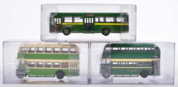 COLLECTION OF X3 BRITBUS 1/76 SCALE DIECAST BUSES